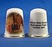Porcelain China Collectable Thimble - Chinese State Banquet at Buckingham Palace - Free Gift Box