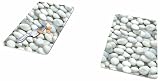 Wenko - 2521300100 - Protège-Plaque Universel - 2 Pièces - Galets
