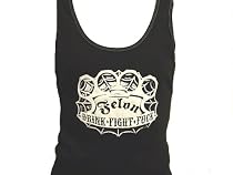 Felon Clothing Knuckle Duster Muscle Tank Beater Shirt Wife Beater Shirt with Brass Knuckles Design - Bad Boy Shirt