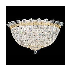 Schonbek Worldwide 3703-40S 10 Light Roman Empire Flush Mount
