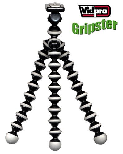 VidPro Gripster GP-20 Flexible Tripod for Digital SLR Cameras & Camcorders