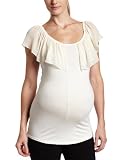Jules & Jim Women's Maternity Top With Silk Combo