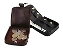 Deluxe Leather Change Tray Coin Purse