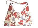 Bewitched Accessories Large Red Floral Bag With Bead And Sequin Detail