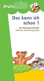 miniL&Uuml;K Das kann ich schon: mini L&Uuml;K, &Uuml;bungshefte, Das kann ich schon!: Einfache Zuordnungsspiele f&uuml;r Kindergartenkinder: HEFT 1 - Heinz Vogel, Michael Junga