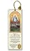 Religious Tassel Bookmark - Caridad Cobre - Laminated with Gold Foil Embossed Medal Design - Appropriate Prayer Included
