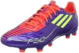 adidas Men's F10 Trx Fg Soccer Cleat,Anodized Purple/Electricity/Infrared,10 D US