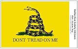 Dont Tread on Me (Gadsden) Flag REFLECTIVE Decal
