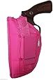 Bulldog Cases Pink Belt and Clip Ambi Holster (Fits Most Small Frame Revolvers with 2 - 2 1/2-Inch Barrels, S & W J Frame)
