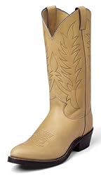 Justin Men's Natural Mulehide 13" Western Boots