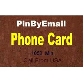 Call From USA to USA (1052 Min.) & International $20 Phone Card