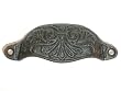 Top Knobs-Chateau Collection M63 Abbot Cup Pull in Rust