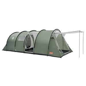Coleman Coastline Deluxe Eight Man Tent - Green/Grey