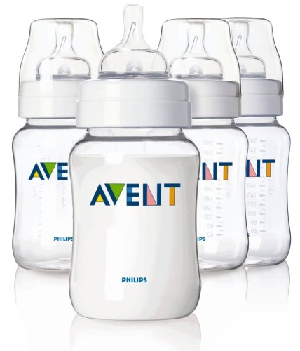 Childrens Toyshop   : Philips AVENT Airflex Feeding Bottles 260ml/9oz Quad Pack