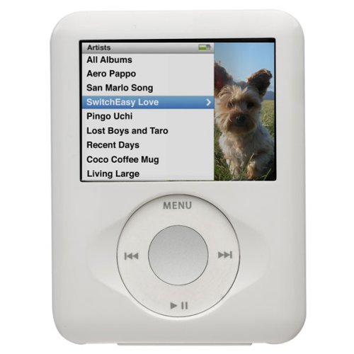 Pleiades Biscuits for iPod nano 3G/Ivory White SE-BS-WT