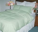 Microfiber King Mini Comforter Set, Sage
