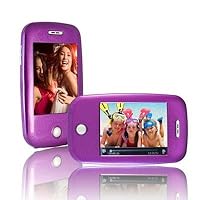 Ematic EM608VIDPR 3-Inch Touch Screen 8 GB MP3 Video Player with Built-In 5 MP Digital Camera(Purple)
