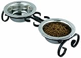QT Dog 1-Quart Classic Stand, Black, 4-Inch