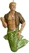 December Diamonds Military Man Hottie Johnson Merman Ornament