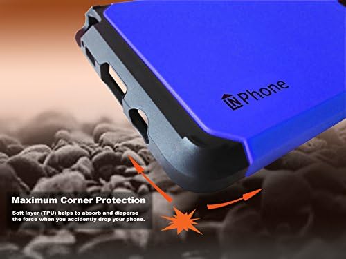 Samsung Galaxy Note 5 Tough Cell Phone Casing [Armor Series] Elegant Premium Quality Heavy Duty] [Drop Protection] [Light Weight] for Samsung Note 5 (Blue)