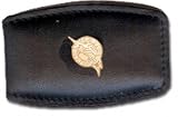 Florida Marlins Silver Leather Money Clip