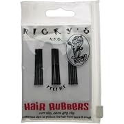 Ricky's N.Y.C. Hair Rubbers Bobby Pins - Short Black