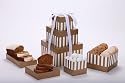 Delicious Tower of All-Natural Gourmet Breads and Cookies