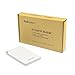 Selectec Ultra-Thin External Backup Battery Pack Power Bank Charger For iPhone iPad Samsung LG HTC BLU Sony Blackberry Nokia Google Nexus Motorola Surface Cell Phone Smartphone Tablet - 4000mAh White