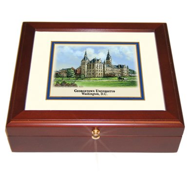 Georgetown University Eglomise Desk Box