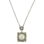 Everlasting Garden Pink Watch Necklace
