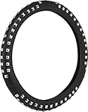 Bell Automotive 22-1-97057-9 Black with Silver Stud Hyper-Flex Core Steering Wheel Cover