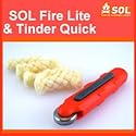 SOL FireLite and Tinder Quick Fire Starter