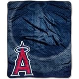 Los Angeles Angels of Anaheim 50"x60" Royal Plush Raschel Throw Blanket Warm Machine Washable