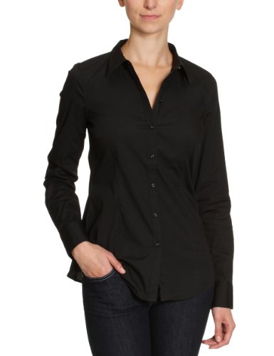 ESPRIT Damen Bluse N29303, Gr. 34, Schwarz (001 black) Preisvergleich