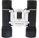 7dayshop Binoculars - Compact 10x25 DCF (Black & Silver) -  VERY LIMITED SPECIAL OFFER !
