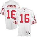 Joe Montana White Reebok NFL Premier 1990 Throwback San Francisco 49ers Jersey