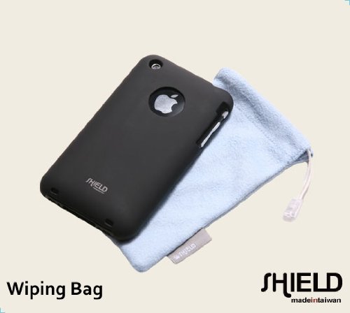 MicroFiber Mobile Device Storage Pouch and Cleaning Bag (Blue-Small)
