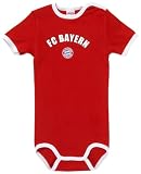 Sanetta 320617 - Body Halbarm Bayern München, Farbe: Bayern Rot