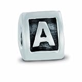 Pandora Damen-Bead  Sterling-Silber 925 Buchstabenelement "A" KASI 79323-A