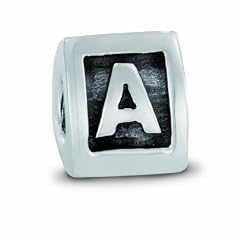 Pandora Damen-Bead  Sterling-Silber 925 Buchstabenelement "A" KASI 79323-A