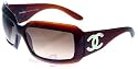 Authentic Chanel Sunglasses 5076H Color gradient brown / caramel