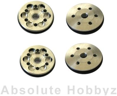 Fioroni Ergal Dual Action 6 Hole Shock Piston Set 16mm (4)