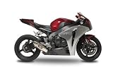 Yoshimura R77 Polished Stainless Steel Slip-On Catalytic Exhaust System - ARB Compliant