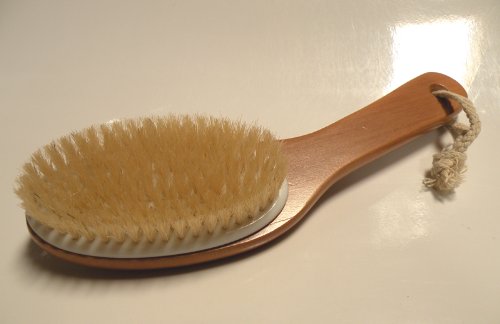 Bath Brush-100% Pure Boar Bristle with Wood Handle Bath Brush,Deep Clean Your Skin While Shower Can Provide you Easy To Hold for 