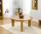 Kentucky Grande Round Solid Oak Dining Table