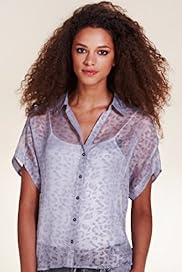 Limited Collection Cheetah Print Chiffon Blouse