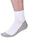 12 Pack Men's White Athletic Running Ankle Casual Crew Cotton Socks Low Cut
