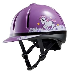 Troxel Legacy Schooling Helmet Medium Purple Unico