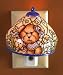 Boyds Bear Blossoms of Friendship Porcelain Night Light