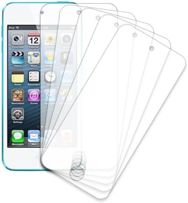 Mpero 5 Pack of Clear Screen Protectors for Apple iPod Touch 5Gen 5th Gen